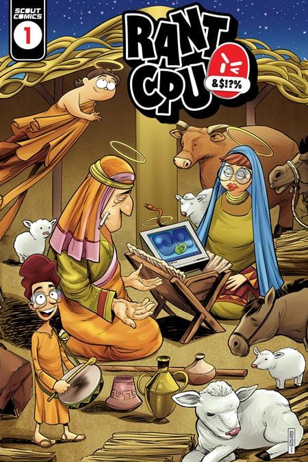 Scout Comics Comic Books RANT CPU CHRISTMAS SPECIAL #1 (ONE SHOT) CVR A MK PERKER 02221173128300221 1024SC603