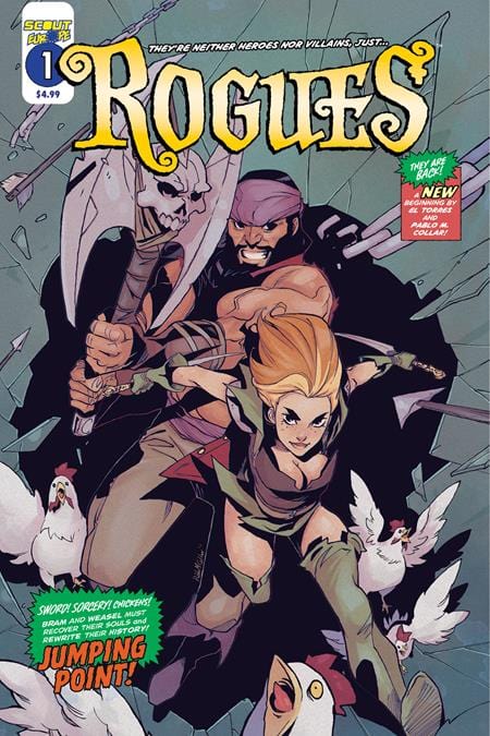 Scout Comics Comic Books ROGUES #1 (OF 24) CVR A PABLO M COLLAR 02221172221200111 1123SC453