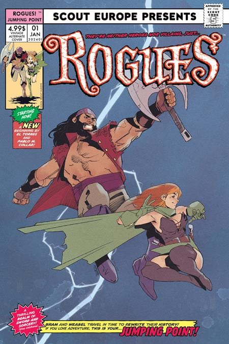 Scout Comics Comic Books ROGUES #1 (OF 24) CVR B PABLO M COLLAR VAR 02221172221200121 1123SC454