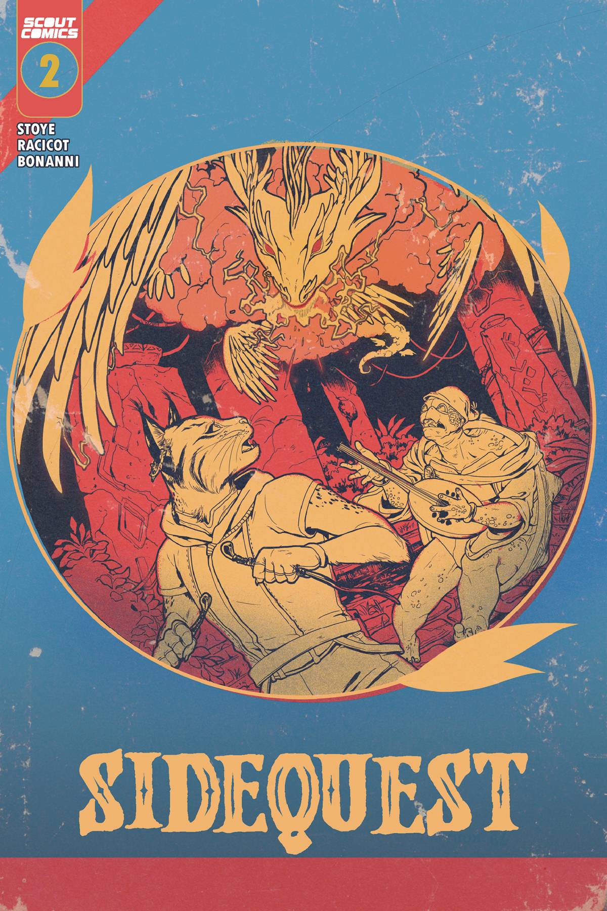 Scout Comics Comic Books SIDEQUEST #2 02221170228300211 JUL231975