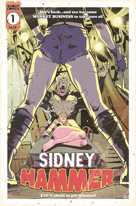 Scout Comics Comic Books SIDNEY HAMMER #1 (OF 4) CVR A MASSACRE (RES) 02221172427800111 0724SC628