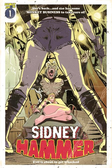 Scout Comics Comic Books SIDNEY HAMMER #1 (OF 4) CVR B PABLO COLLAR VAR 02221172427800121 0124SC494