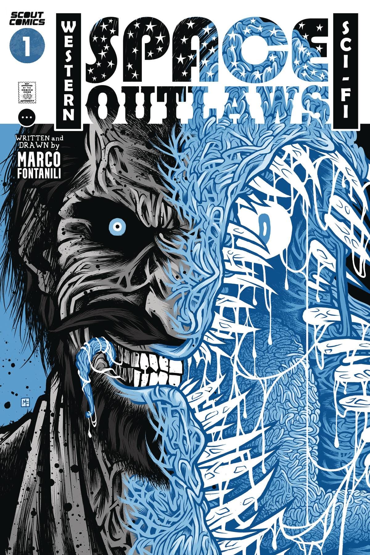 Scout Comics Comic Books SPACE OUTLAWS #3 (OF 3) 02221170522200311 SEP231973