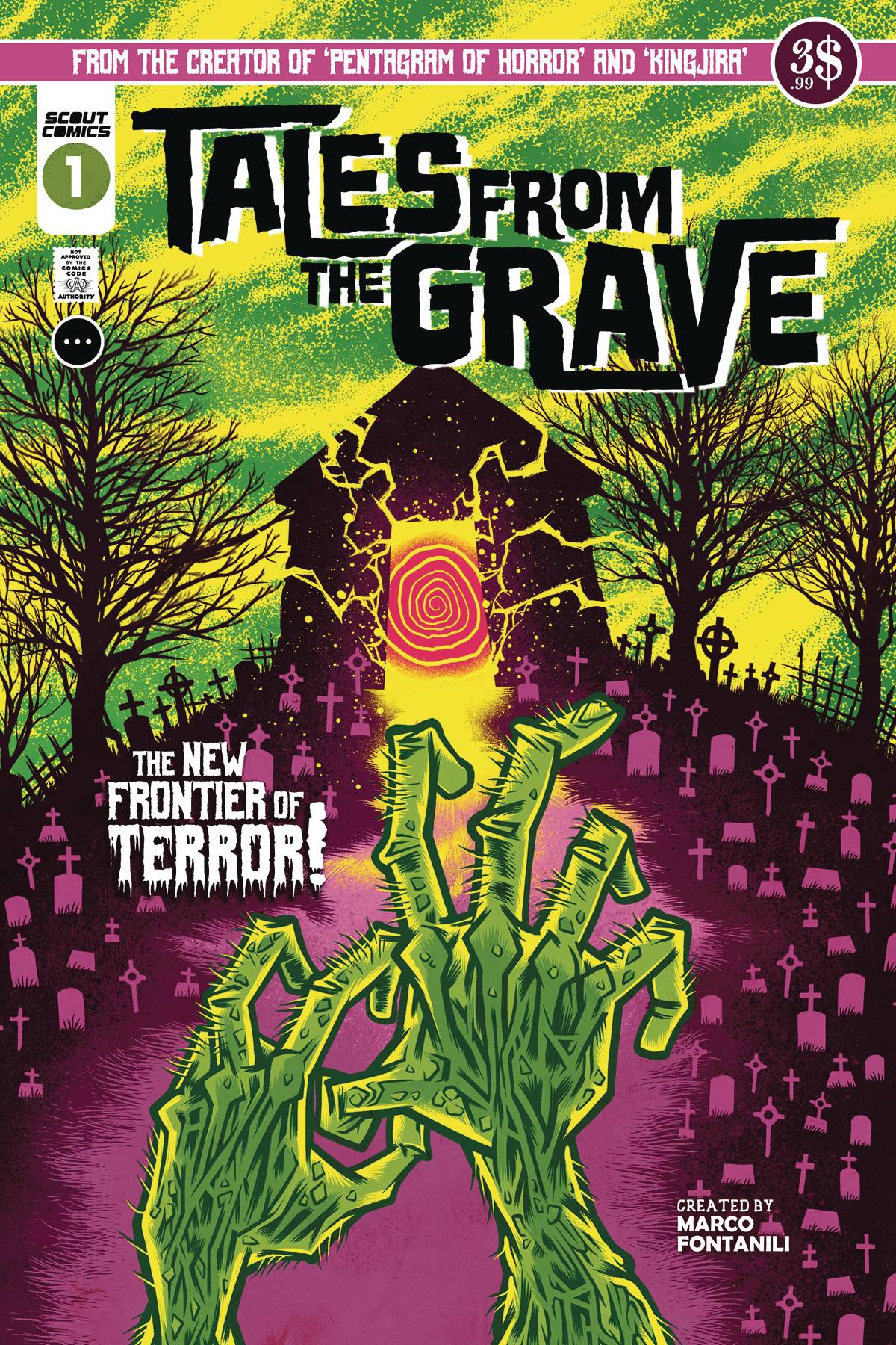 Scout Comics Comic Books TALES FROM THE GRAVE #1 CVR A MARCO FONTANILI 02221171723200111 AUG232235