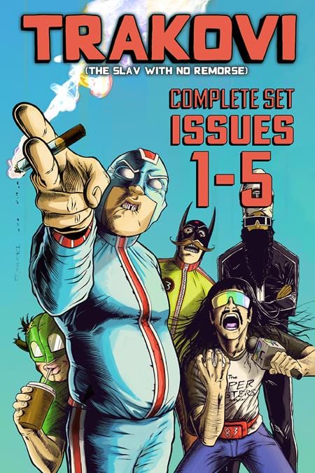 Scout Comics Comic Books TRAKOVI COMPLETE SET (MR) 02221172723100111 0224SC467