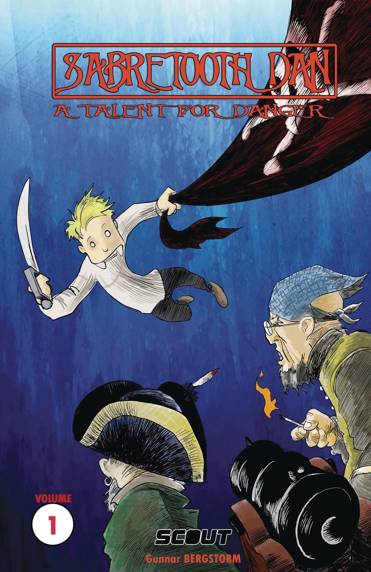 SCOUT COMICS Graphic Novel SABRETOOTH DAN TP VOL 01 9781949514063 OCT161761