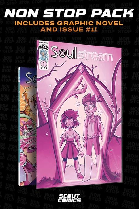Scout Comics Graphic Novel SOULSTREAM COLLECTORS PACK #1 AND COMPLETE TP (NONSTOP) 02221172528200111 0224SC462
