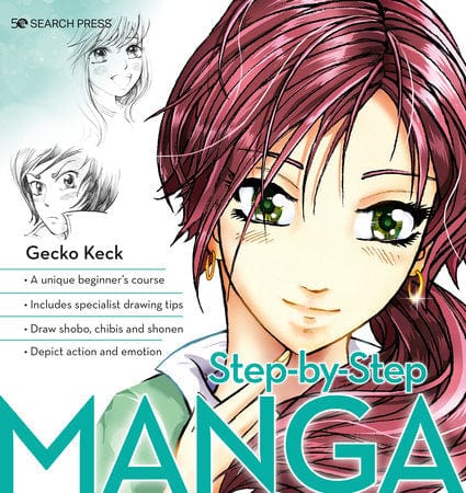 Search Press Books > Art & Gifts > Make Art Step-by-Step Manga 9781800921733 9781800921733