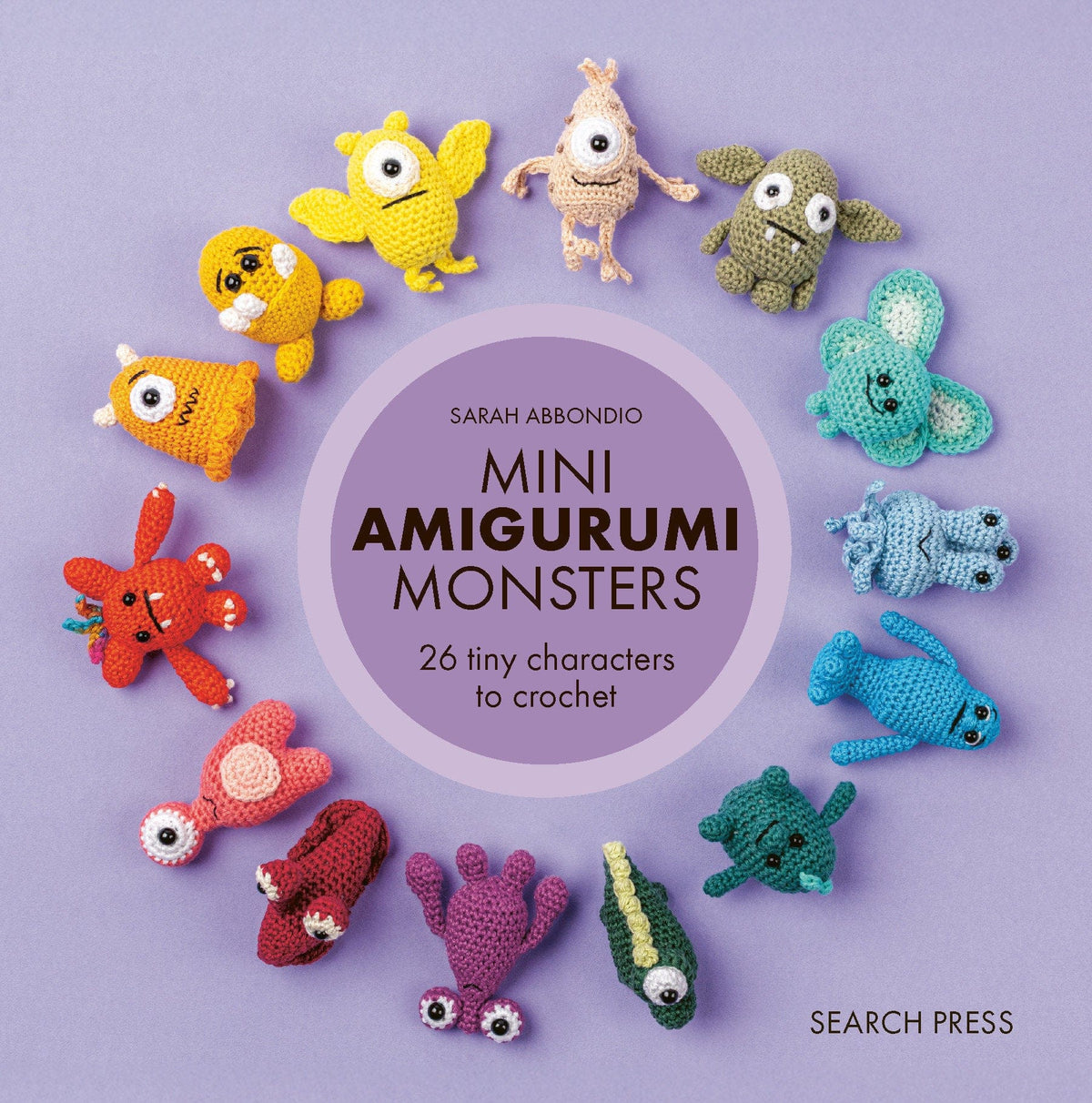 Search Press Graphic Novel Mini Amigurumi Monsters 9781800923515 PRH-9781800923515