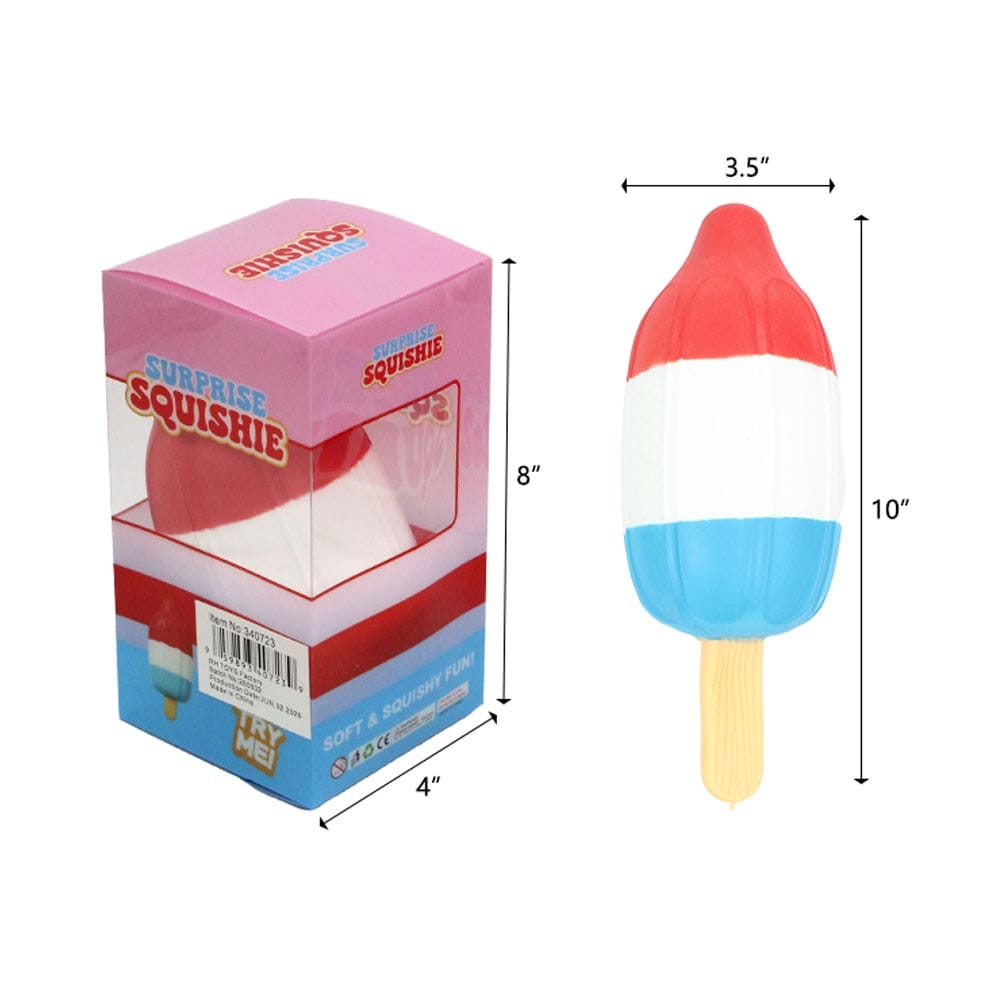 Sensibling Corp. Toys > Fidget Toys Sensibling: Squishy Stress Relief Toy - Jumbo Popsicle Squeeze 959893407239 PKMS340723-JUMBOPOPSICLE