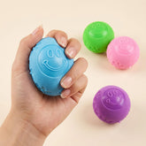 Sensibling Corp. Toys > Fidget Toys Sensibling: Squishy Stress Relief Toy - Smile Face Fuzzy Ball Squeeze 67707501050972 PKMS3419-FUZZBALL