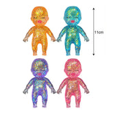 Sensibling Corp. Toys > Fidget Toys Sensibling: Squishy Toy - Glittered Doll 28770044 PKMS05-GLITTERDOLL