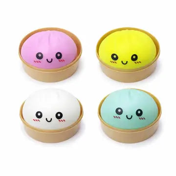 Sensibling Corp. Toys > Fidget Toys Sensibling: Stress Relief Squeeze Toy - Mystery Squishy Dumpling 21817084 PKMS01-DUMPLING