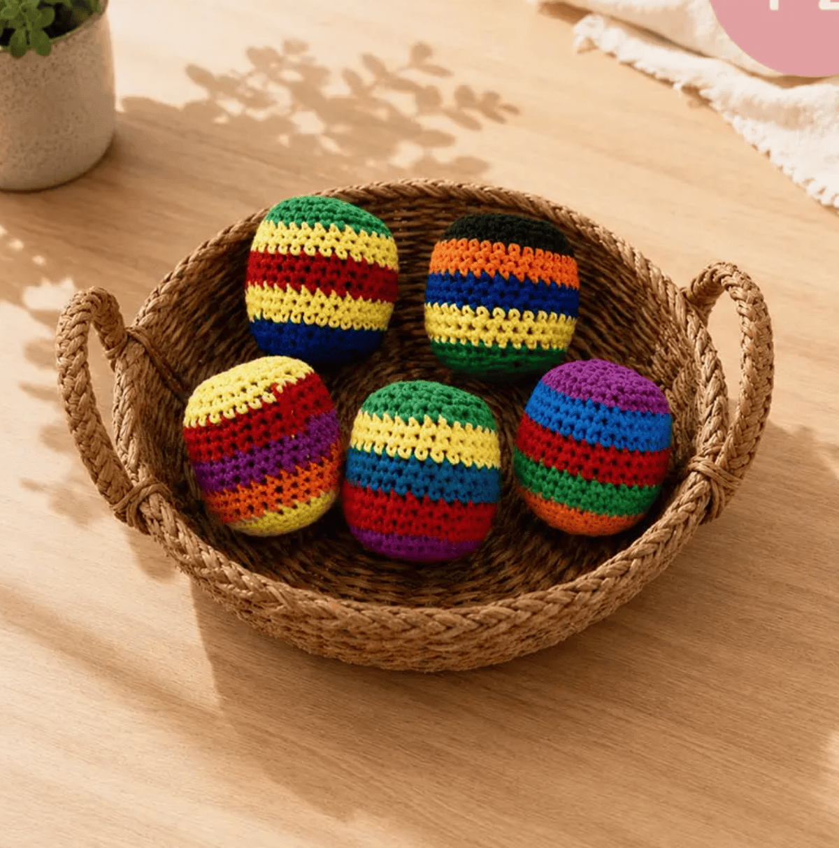 Sensibling Corp. Toys > Other Toys Crochet Hacky Sack Toy Balls PKMS13-HACKYSACK2