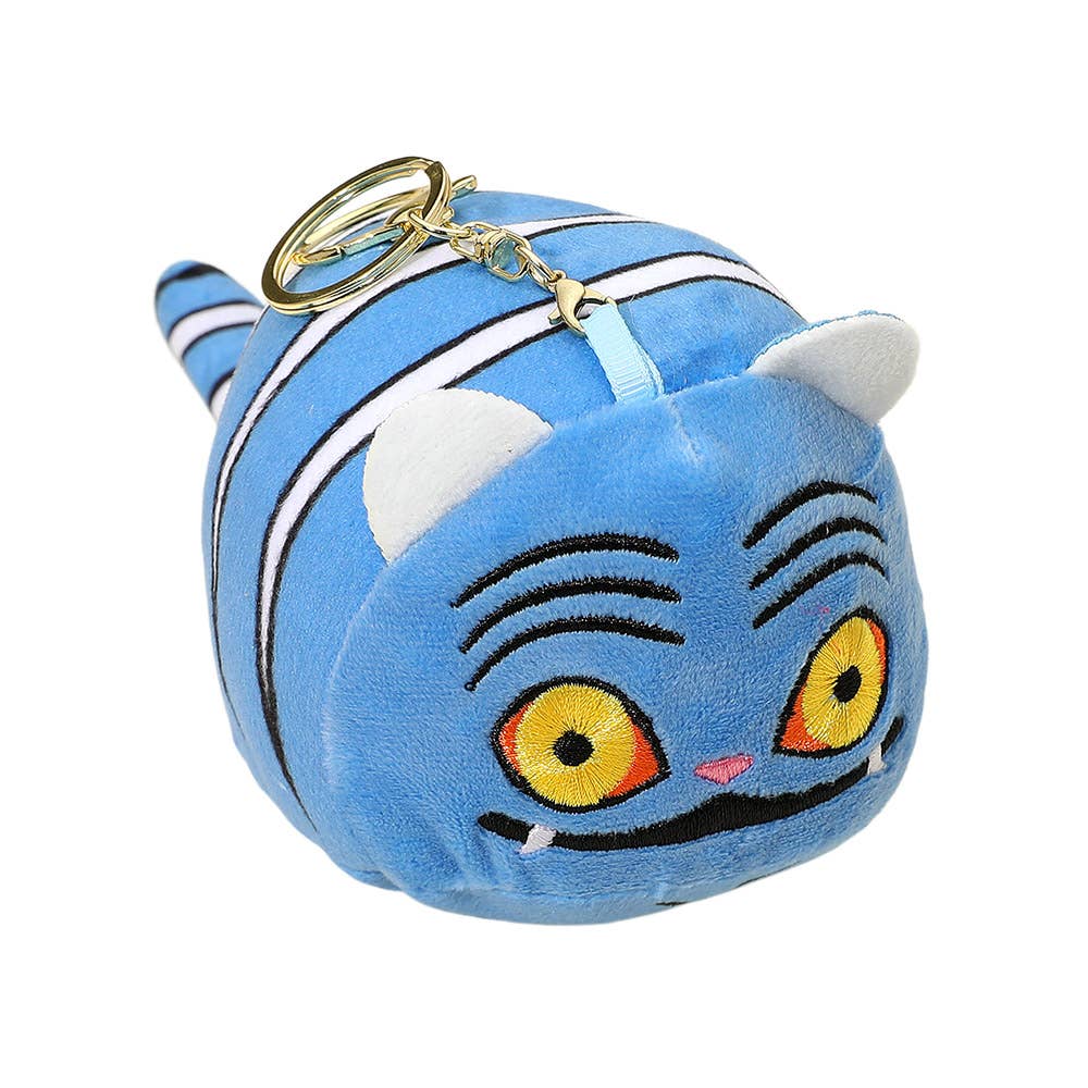 Sensibling Corp. Toys > Plushies KPop Demon Hunters: Keychain Charm - Huntrix The Derpy Tiger MKY1778 MKY1778