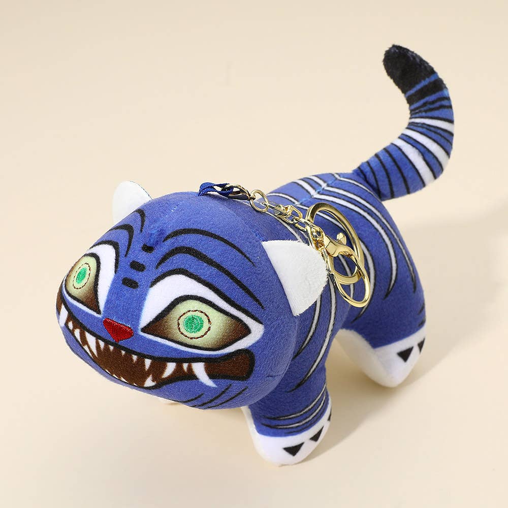 Sensibling Corp. Toys > Plushies KPop Demon Hunters: Keychain - Huntrix The Derpy Tiger Doll MKY1779 MS1779-BL