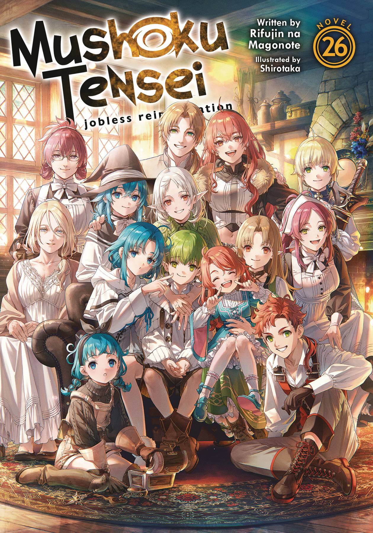 SEVEN SEAS ENT - AIRSHIP Manga Mushoku Tensei Reincarnation Novel Vol 26 (MR) 9798888434352 JAN242242