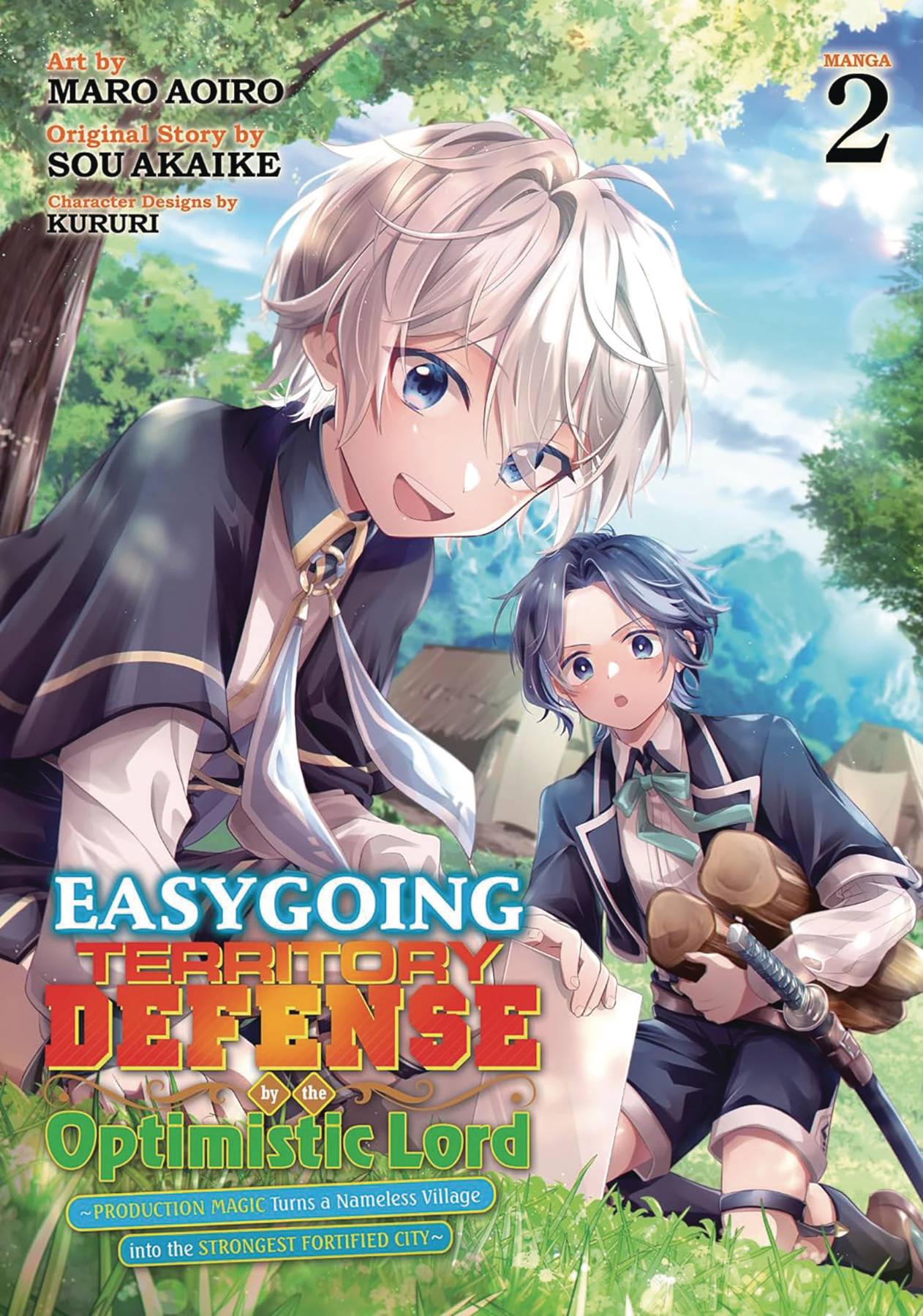 SEVEN SEAS ENT - AIRSHIP Manga EASYGOING TERRITORY DEFENSE L NOVEL SC VOL 02 9798888435830 MAR242203