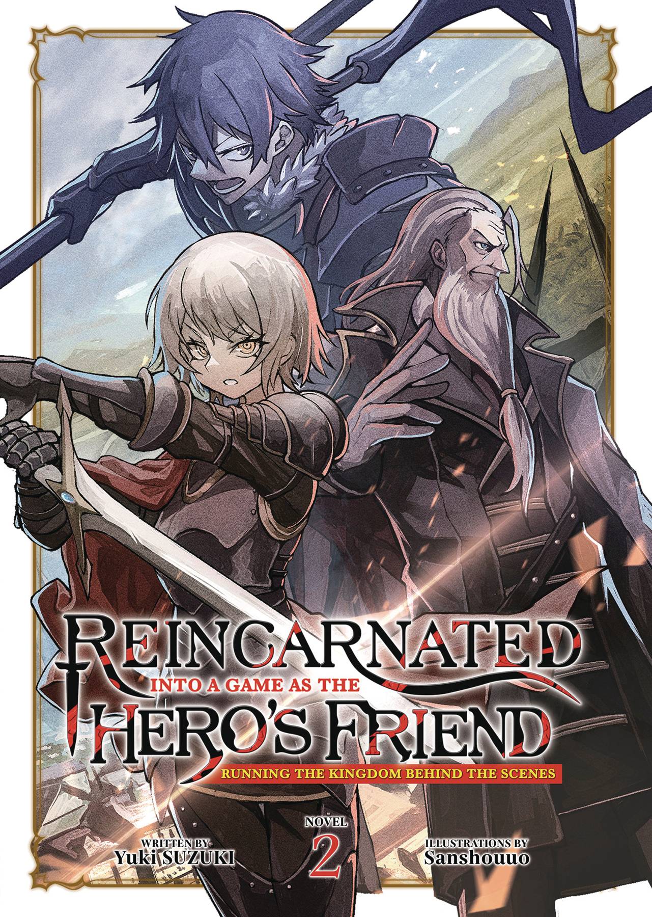SEVEN SEAS ENT - AIRSHIP Manga REINCARNATED INTO A GAME AS HEROS FRIEND SC NOVEL VOL 02 (MR 979888843661551599 APR242188