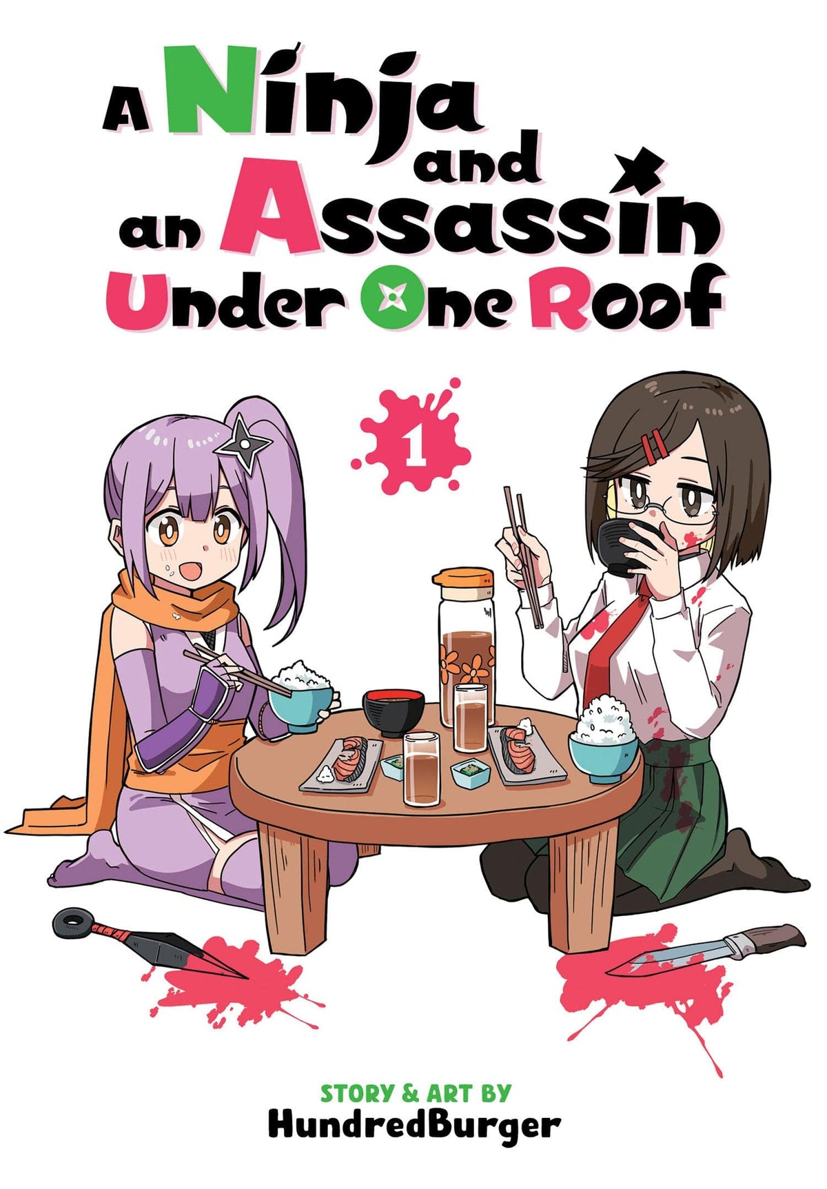 Seven Seas Entertainment Manga A Ninja and an Assassin Under One Roof Vol. 1 9798895619377 PRH-9798895619377