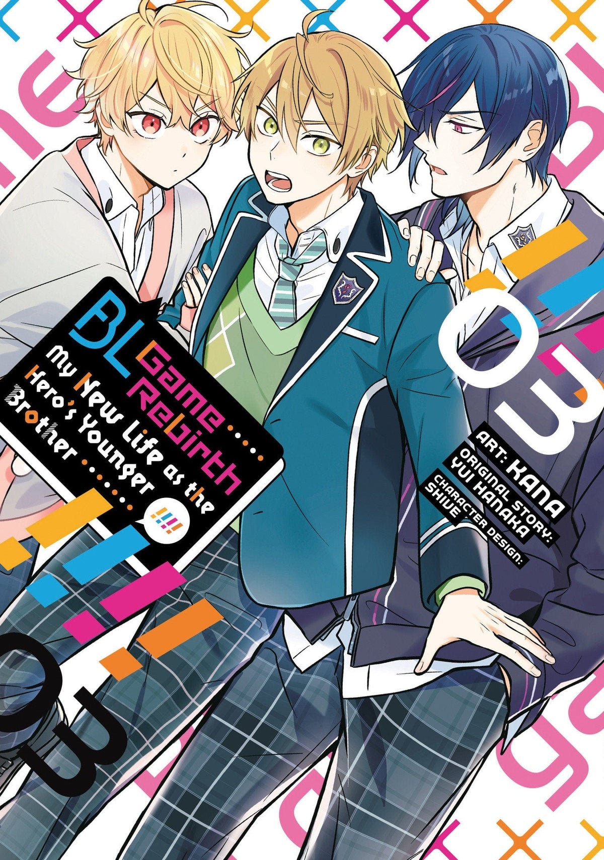Seven Seas Entertainment Manga BL Game Rebirth: My New Life as the Hero's Younger Brother Vol. 3 9798893734058 PRH-9798893734058