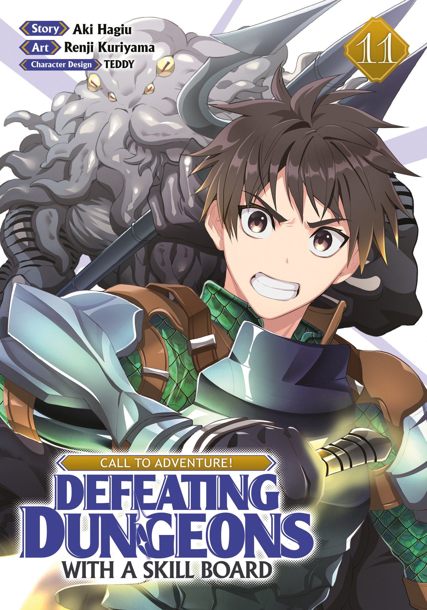 Seven Seas Entertainment Manga CALL TO ADVENTURE! Defeating Dungeons with a Skill Board (Manga) Vol. 11 9798895618394 PRH-9798895618394