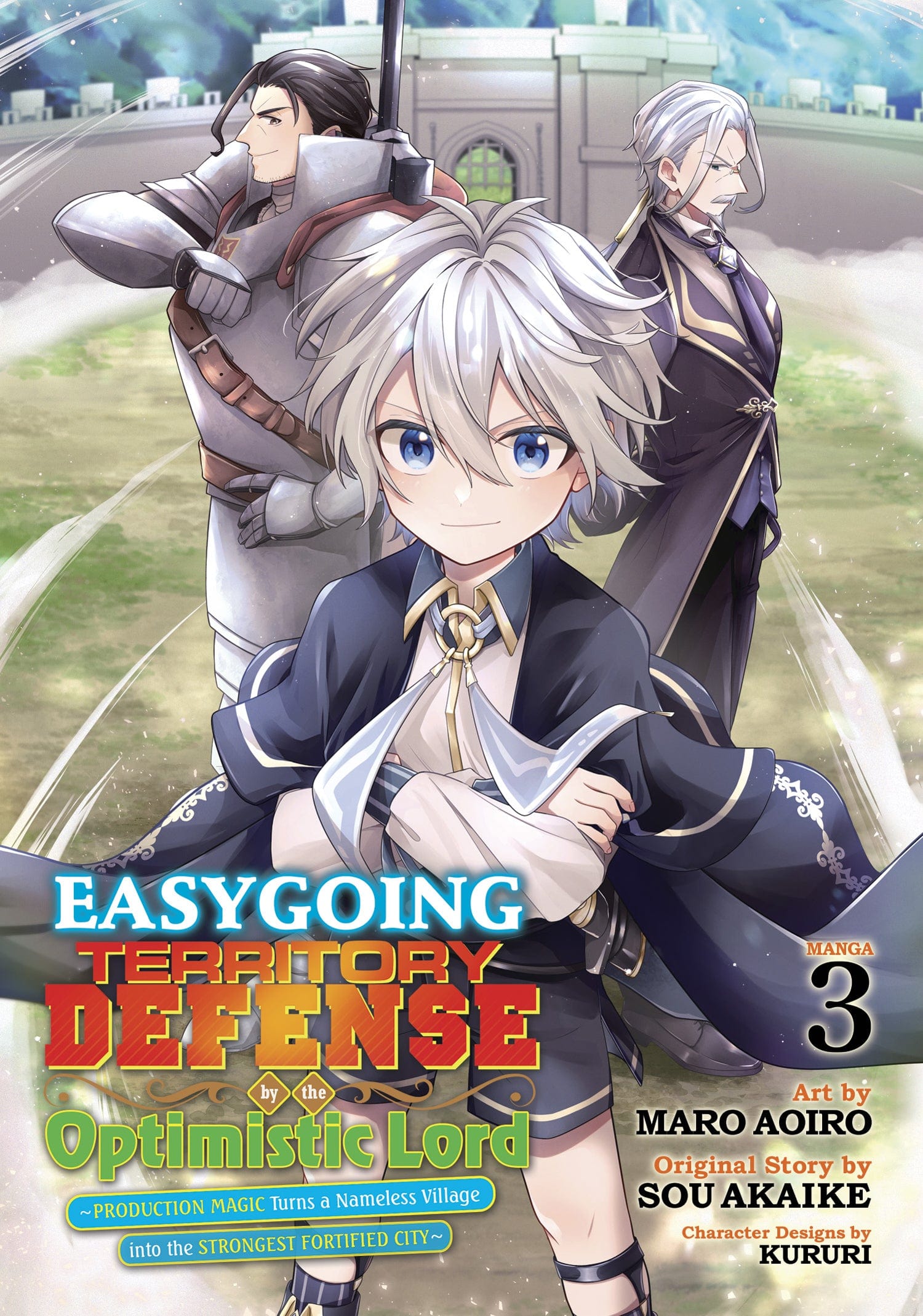 Seven Seas Entertainment Manga Easygoing Territory Defense by the Optimistic Lord: Production Magic Turns a Nameless Village into the Strongest Fortified City (Manga) Vol. 3 9798888438503 PRH-9798888438503