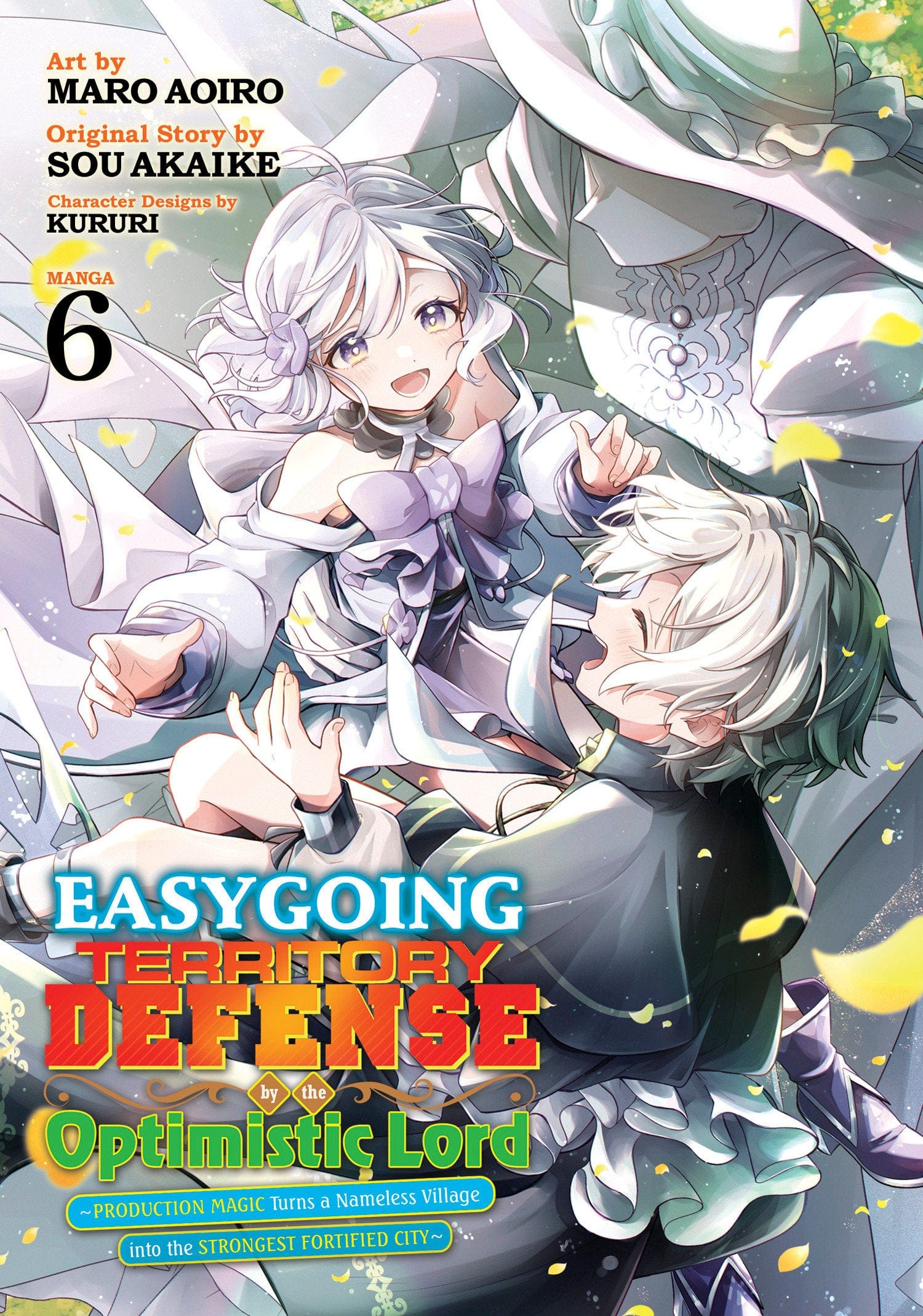 Seven Seas Entertainment Manga Easygoing Territory Defense by the Optimistic Lord: Production Magic Turns a Nameless Village into the Strongest Fortified City (Manga) Vol. 6 9798893739121 PRH-9798893739121
