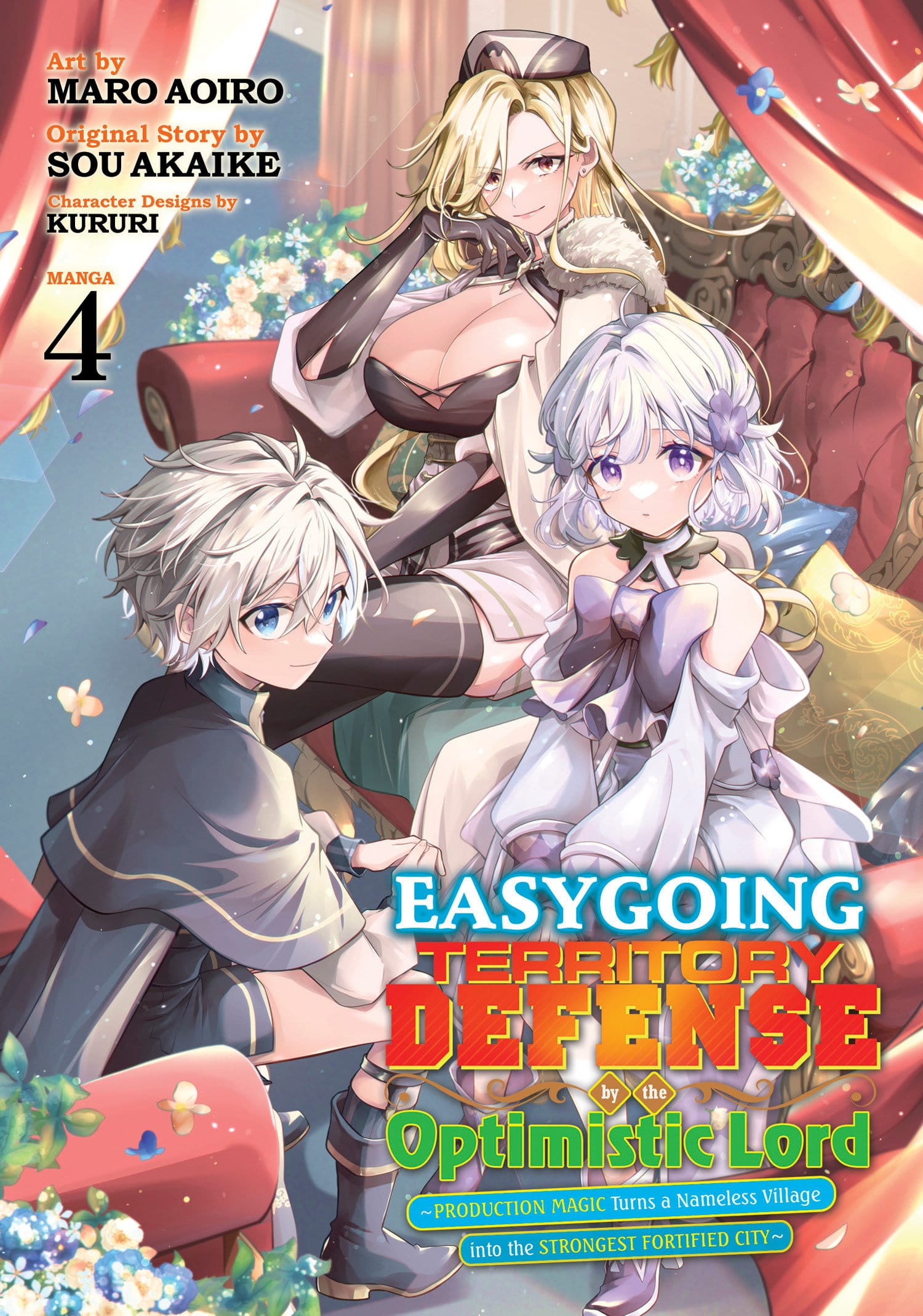 Seven Seas Entertainment Manga Easygoing Territory Defense by the Optimistic Lord: Production Magic Turns a Nameless Village into the Strongest Fortified City Vol. 4 9798891605527 PRH-9798891605527