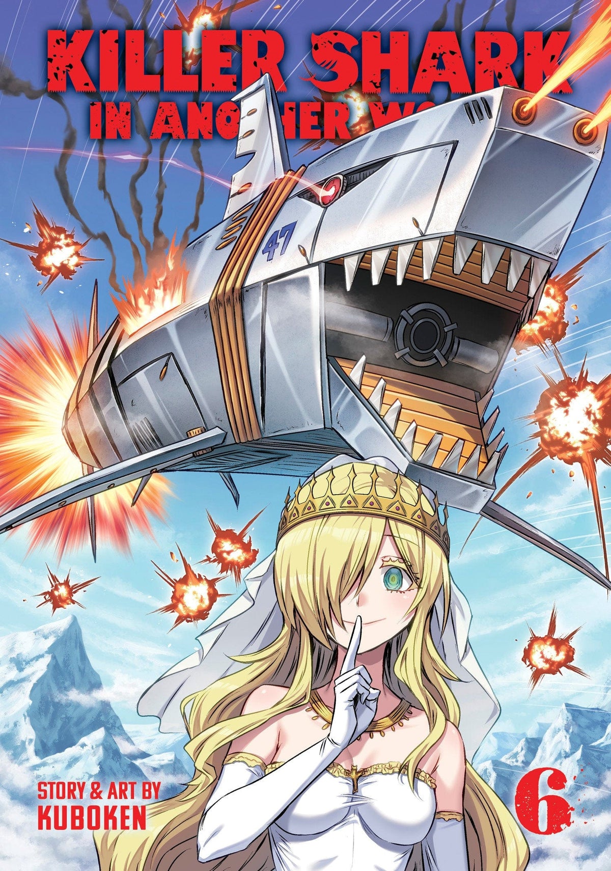 Seven Seas Entertainment Manga Killer Shark in Another World Vol. 6 9798893736519 PRH-9798893736519