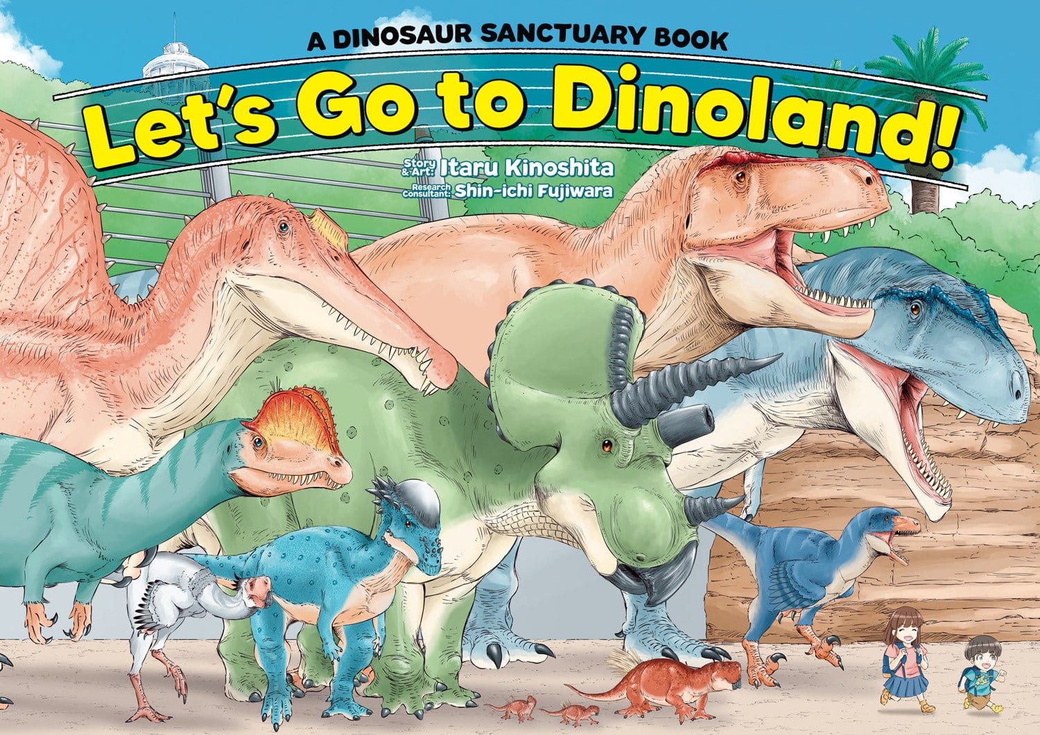 Seven Seas Entertainment Manga Let's Go to Dinoland! - A Dinosaur Sanctuary Book HC (Release Date: 04/20/2027) 9798898635336 PRH- 9781962201636