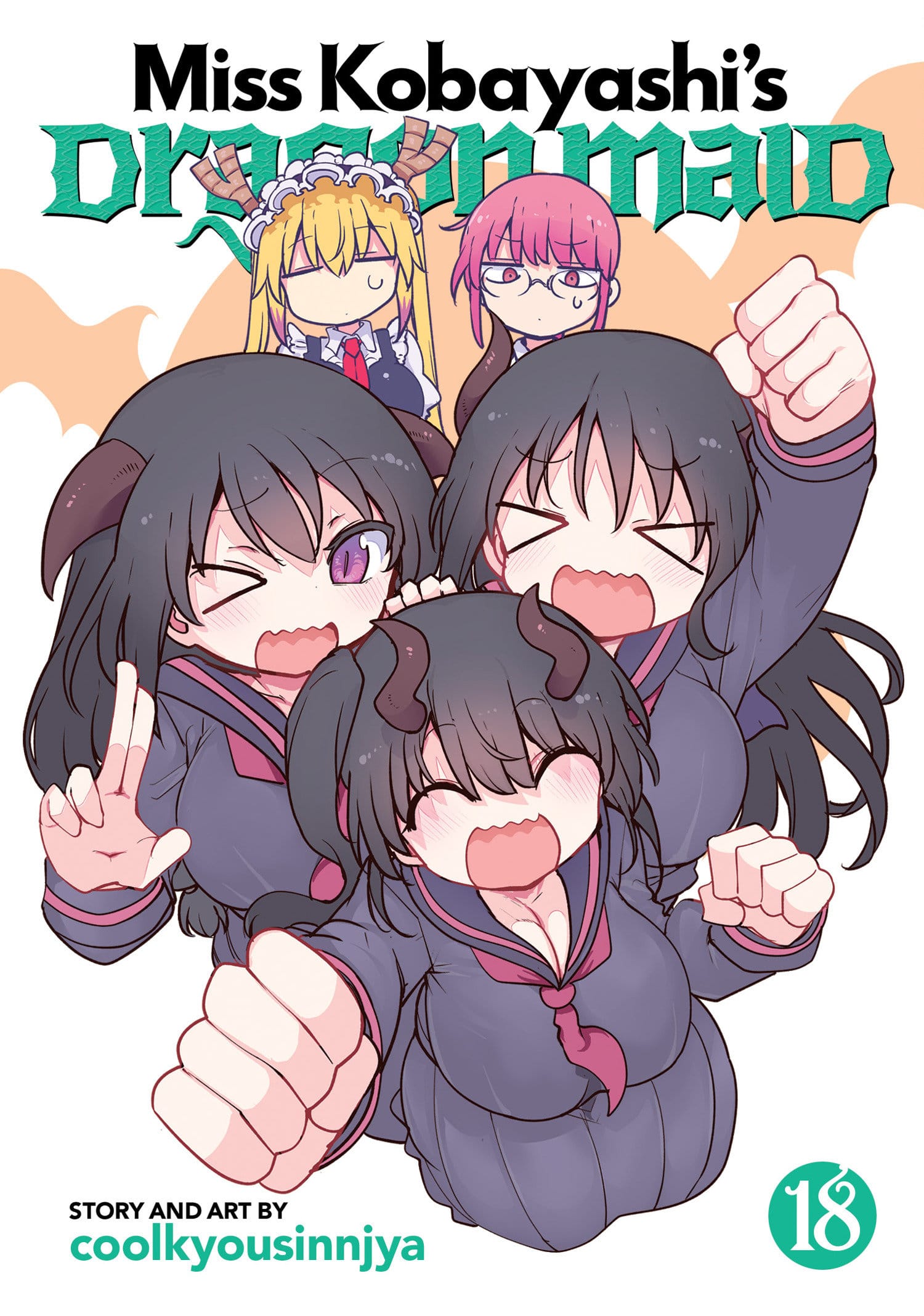 Seven Seas Entertainment Manga Miss Kobayashi's Dragon Maid Vol. 18 (Release Date: 12/15/2026) 9798898632038 PRH-9798898632038