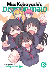 Seven Seas Entertainment Manga Miss Kobayashi's Dragon Maid Vol. 18 (Release Date: 12/15/2026) 9798898632038 PRH-9798898632038