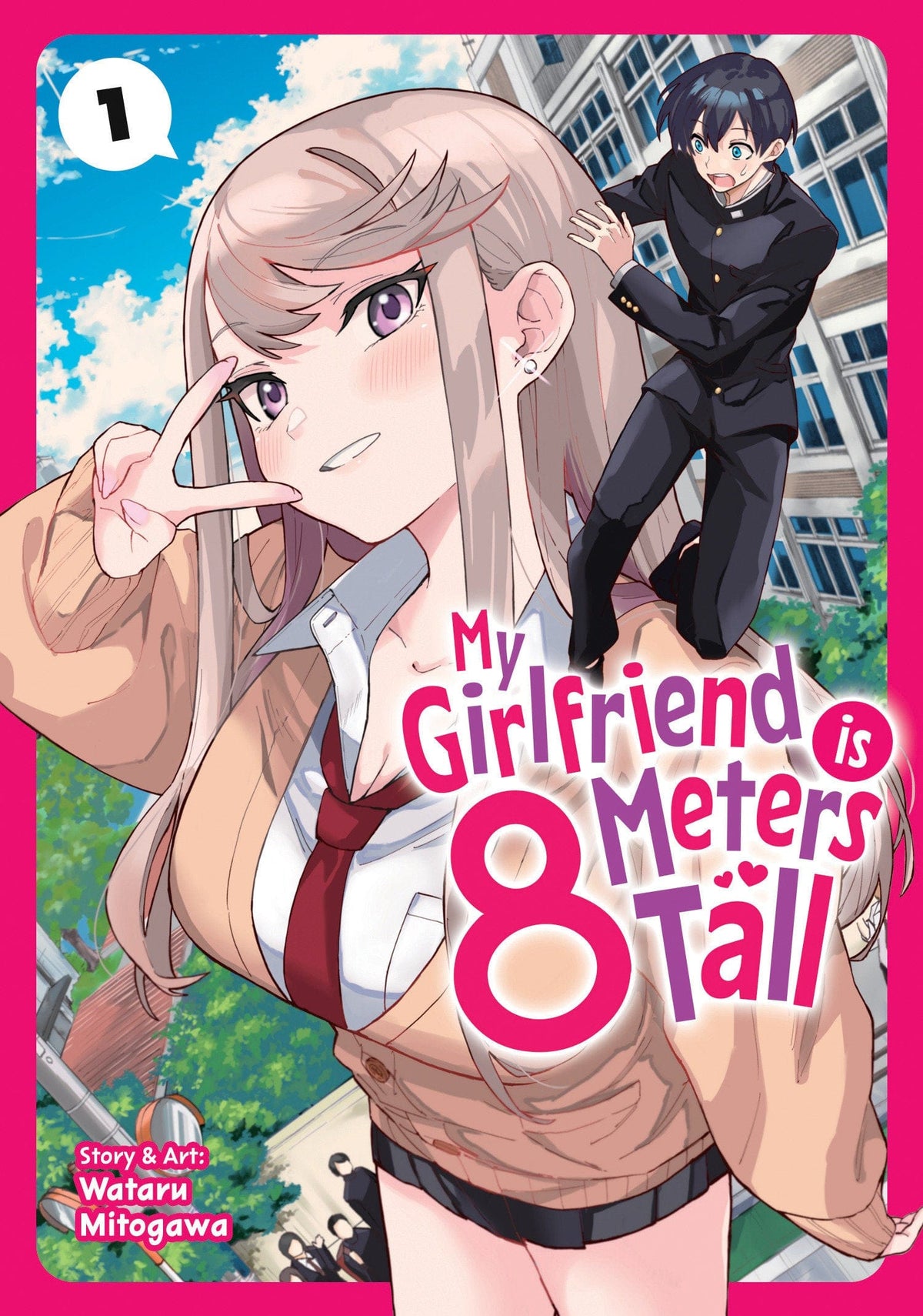 Seven Seas Entertainment Manga My Girlfriend is 8 Meters Tall Vol. 1 9798893736885 PRH-9798893736885