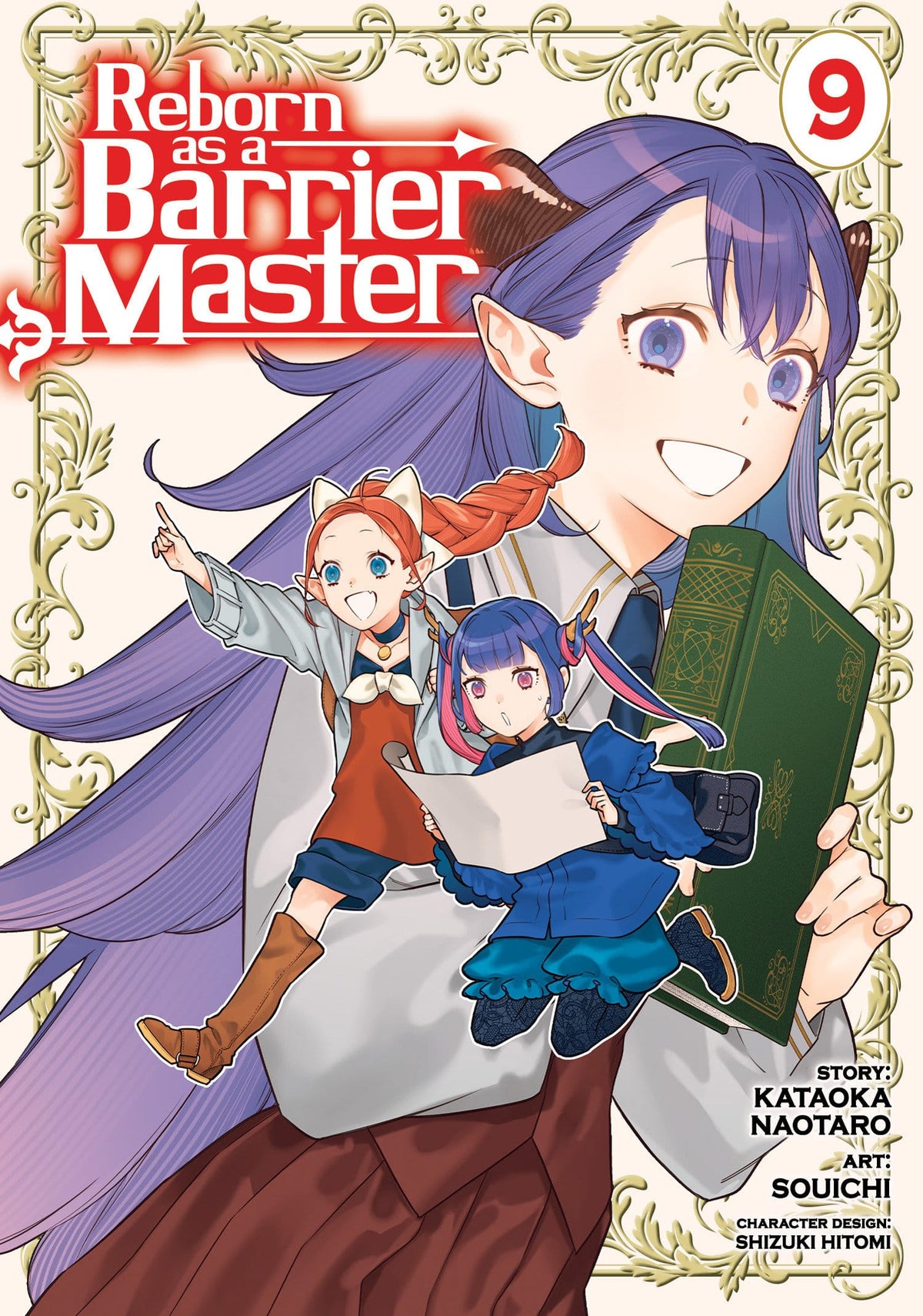 Seven Seas Entertainment Manga Reborn as a Barrier Master (Manga) Vol. 9 TP 9798895617076 PRH-9798895617076
