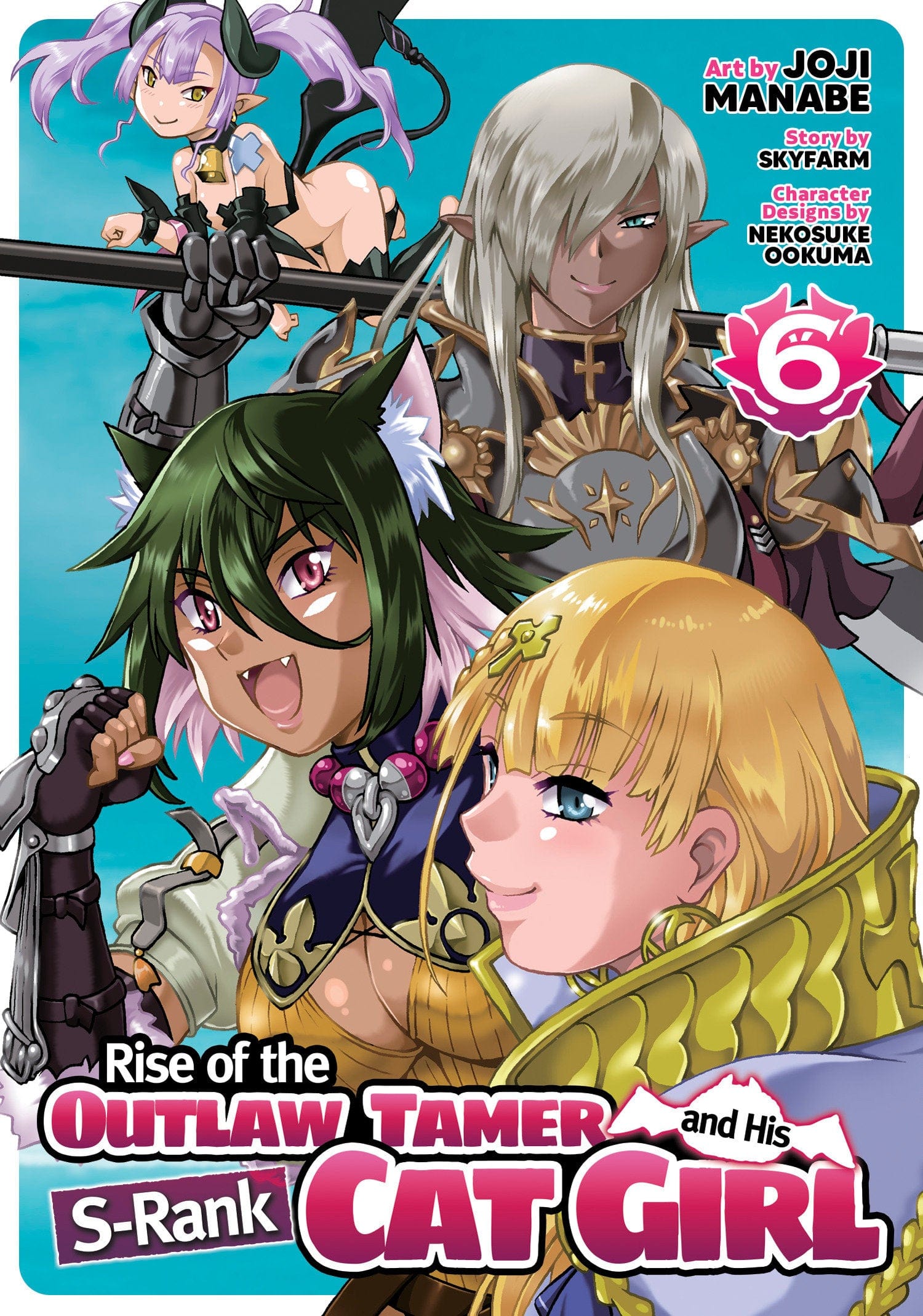 Seven Seas Entertainment Manga Rise of the Outlaw Tamer and His S-Rank Cat Girl (Manga) Vol. 6 9798895617106 PRH-9798895617106