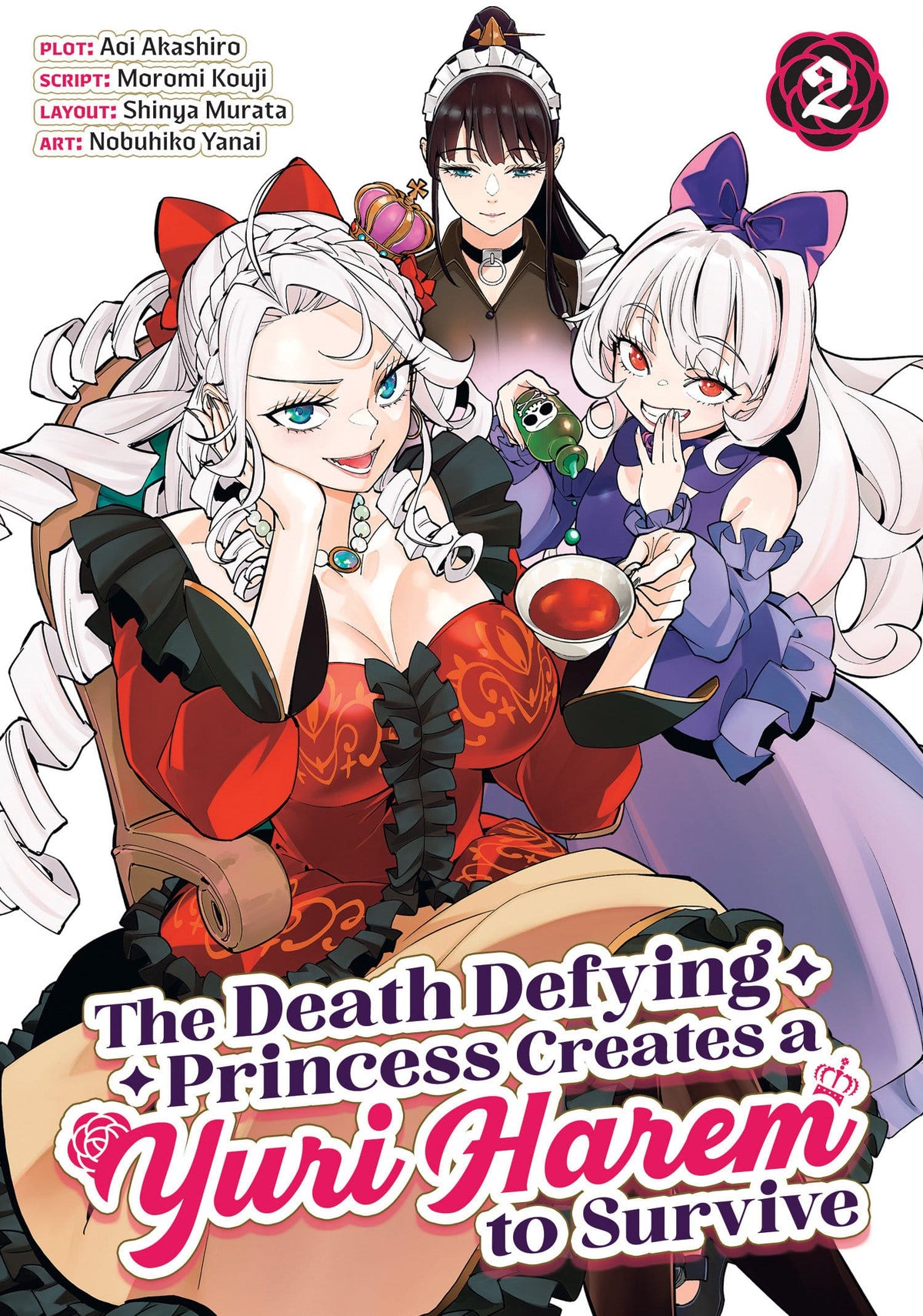 Seven Seas Entertainment Manga The Death Defying Princess Creates a Yuri Harem to Survive Vol. 2 (Release Date: 12/01/2026) 9798898630942 PRH-9798898630942