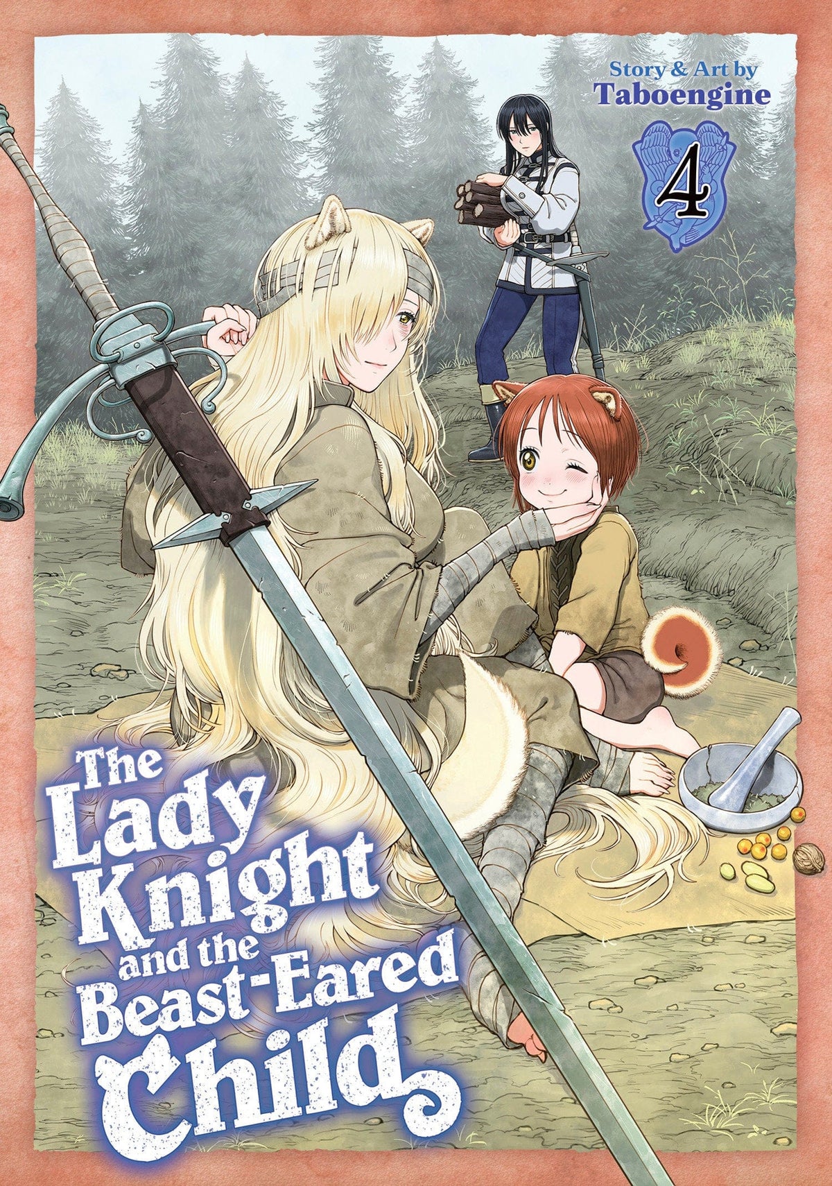 Seven Seas Entertainment Manga The Lady Knight and the Beast-Eared Child Vol. 4 9798893735390 PRH-9798893735390