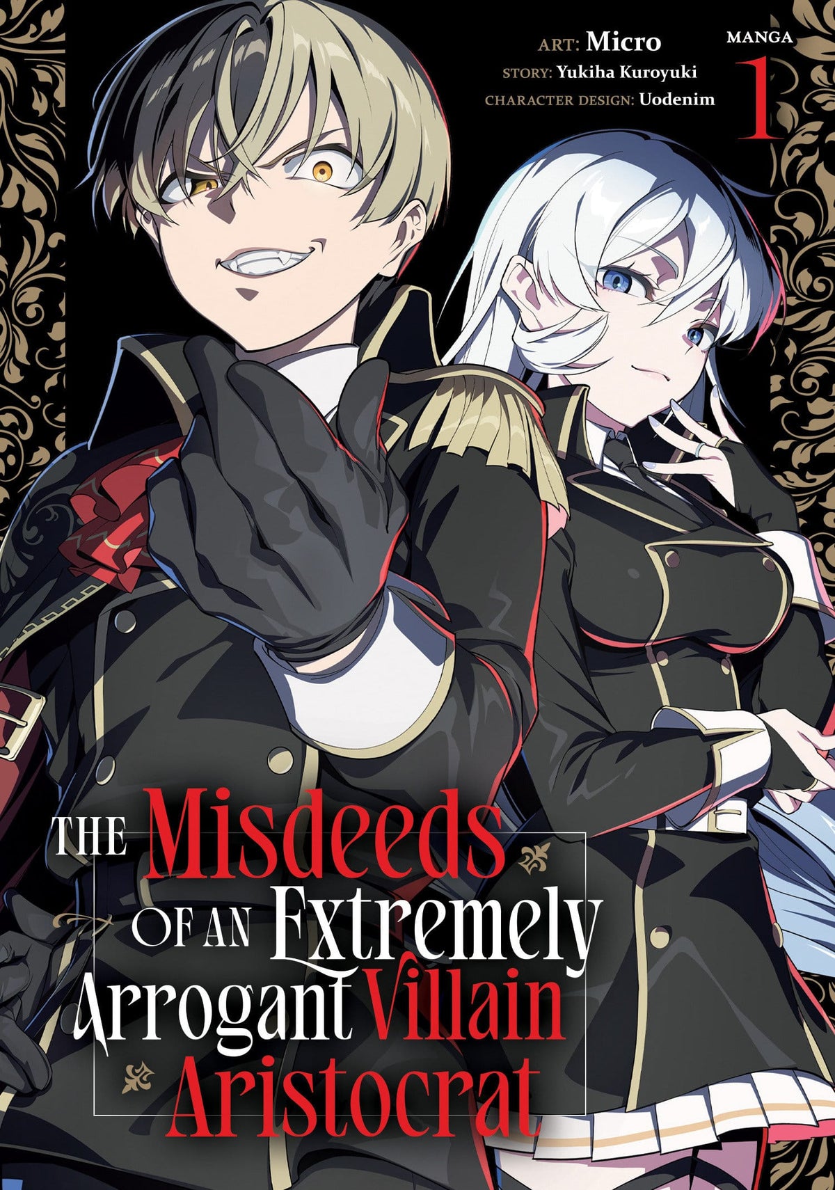 Seven Seas Entertainment Manga The Misdeeds of an Extremely Arrogant Villain Aristocrat (Manga) Vol. 1 9798897659449 PRH-9798897659449