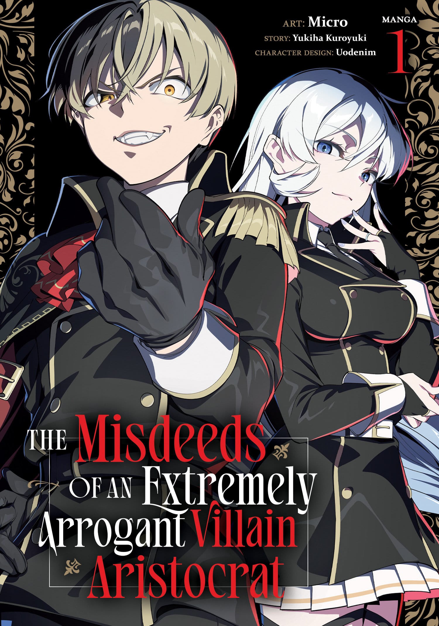 Seven Seas Entertainment Manga The Misdeeds of an Extremely Arrogant Villain Aristocrat (Manga) Vol. 1 9798897659449 PRH-9798897659449