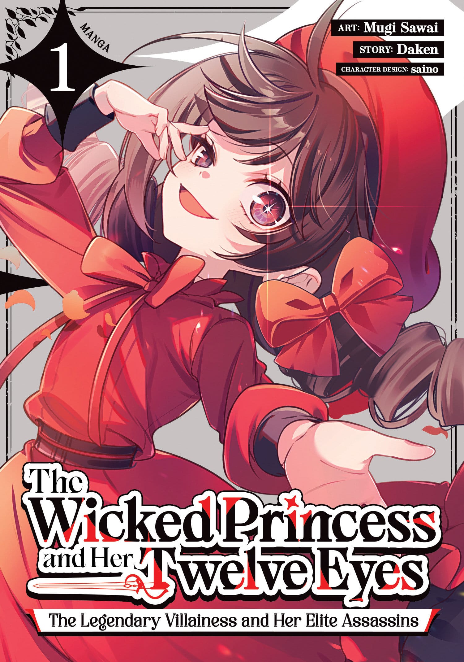 Seven Seas Entertainment Manga The Wicked Princess and Her Twelve Eyes: The Legendary Villainess and Her Elite Assassins (Manga) Vol. 1 (Release Date: 12/01/2026) 9798902090915 PRH-9798902090915