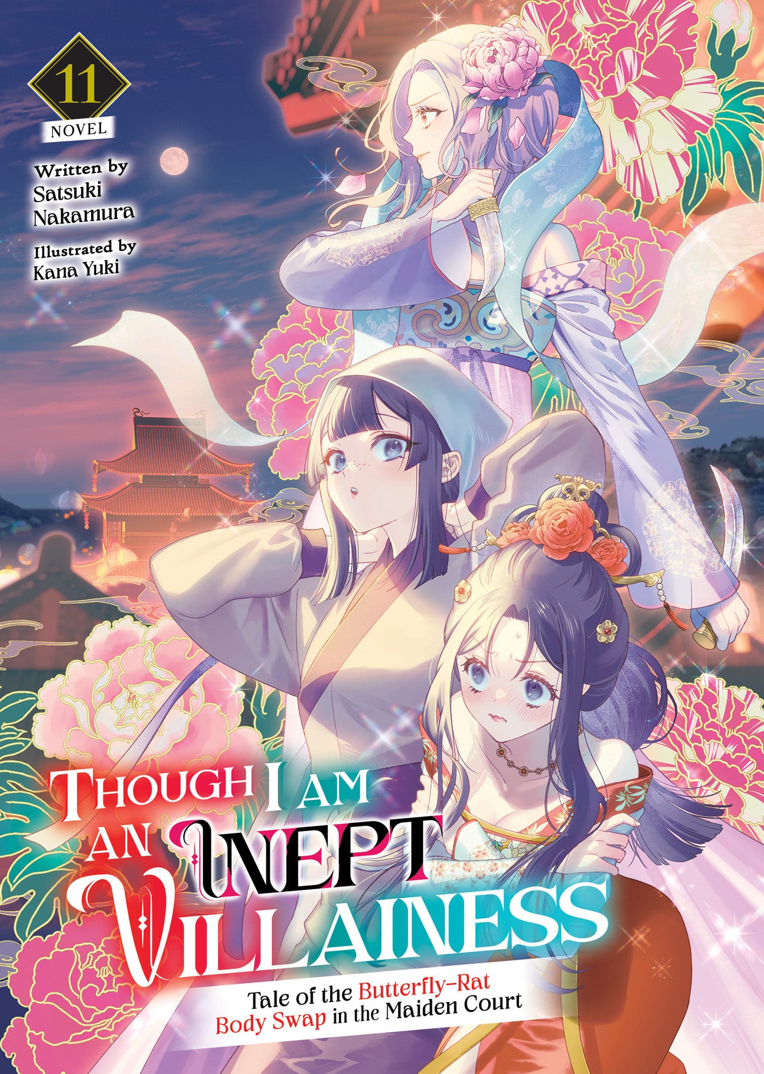 Seven Seas Entertainment Manga Though I Am an Inept Villainess: Tale of the Butterfly-Rat Body Swap in the Maiden Court (Light Novel) Vol. 11 (Release Date: 10/06/2026) 9798897659968 PRH-9798897659968