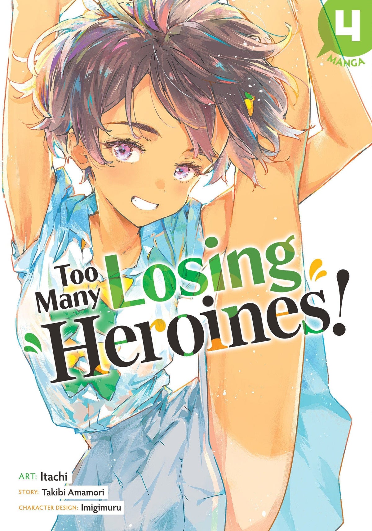 Seven Seas Entertainment Manga Too Many Losing Heroines! (Manga) Vol. 4 9798895617328 PRH-9798895617328
