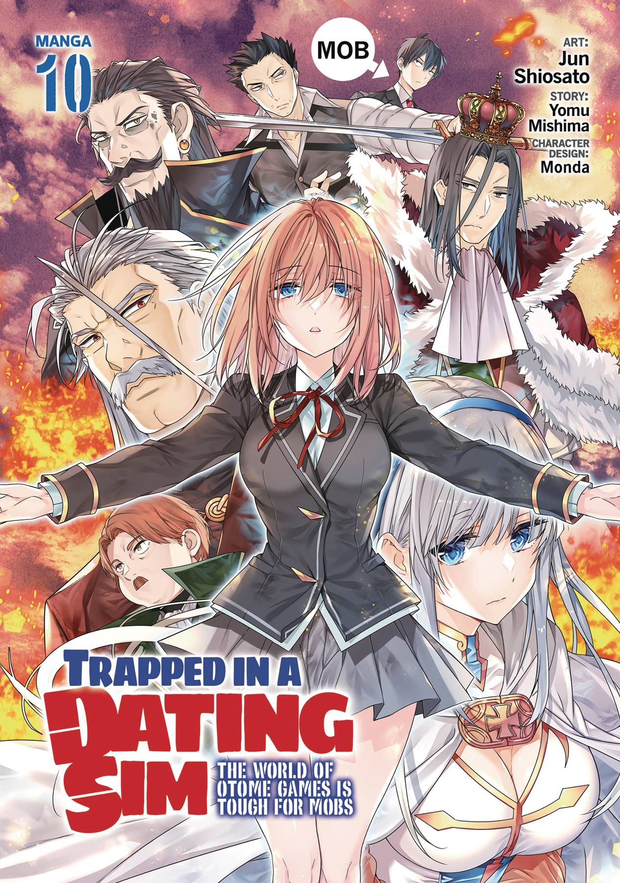 SEVEN SEAS ENTERTAINMENT Manga TRAPPED IN DATING SIM WORLD OTOME GAMES GN VOL 10 979888843653051299 APR242166