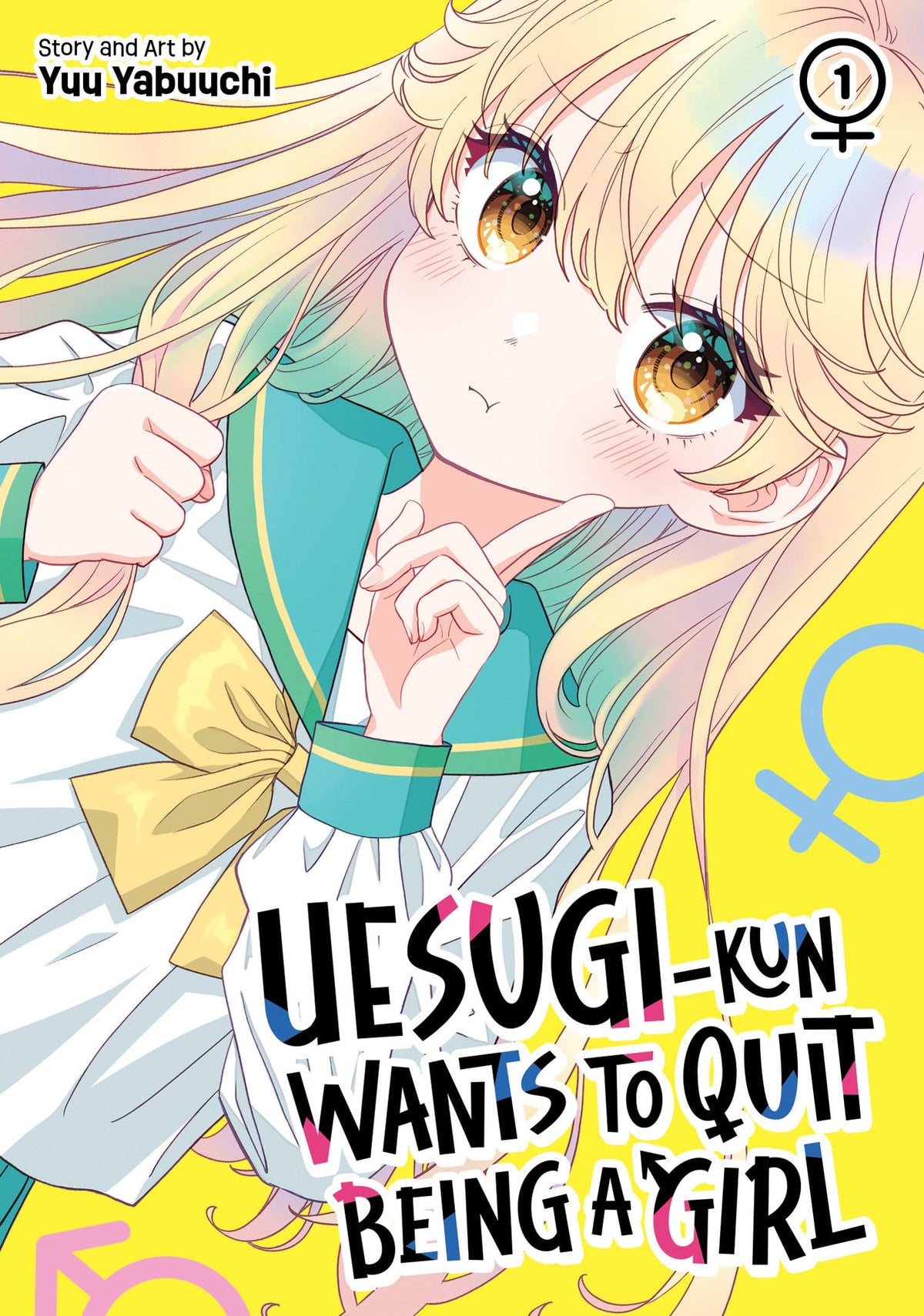 Seven Seas Entertainment Manga Uesugi-kun Wants to Quit Being a Girl Vol. 1 9798897659494 PRH-9798897659494