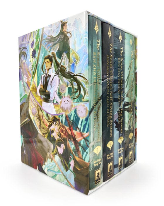Seven Seas Manga The Scum Villain's Self-Saving System: Ren Zha Fanpai Zijiu Xitong (Deluxe Hardcover Novel) Box Set 9798897651429 PRH-9798897651429