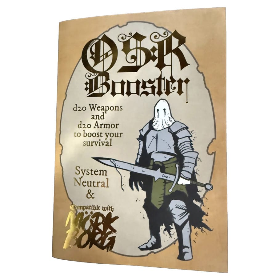Severed Books Books > Zines > RPG Mork Borg: OSR Booster 96216060 SBXBK017