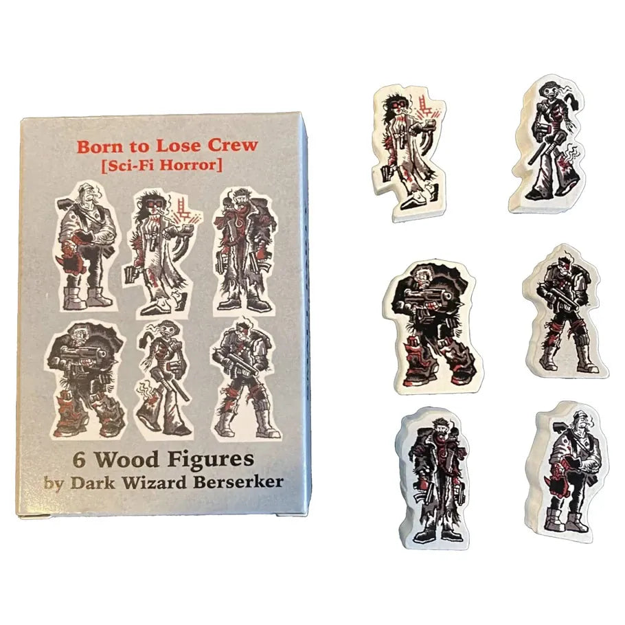 Severed Books Miniatures > Other Miniatures Small Party Figurine Set: Born to Lose Crew SBXMT001 SBXMT001