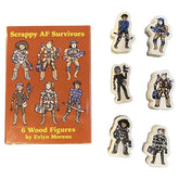 Severed Books Miniatures > Other Miniatures Small Party Figurine Set: Scrappy AF Survivors SBXMT005 SBXMT005