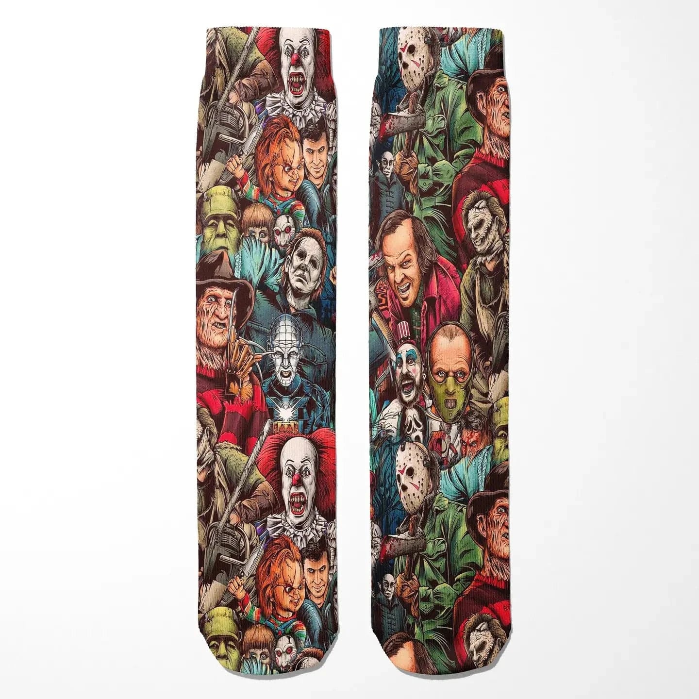 Shady Front Apparel > Socks Horror Collage Socks 46538236